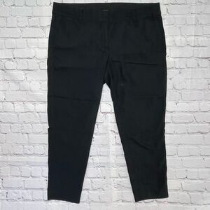 LANE BRYANT 4-Season Slim Ankle Dress Pants Black Size 16